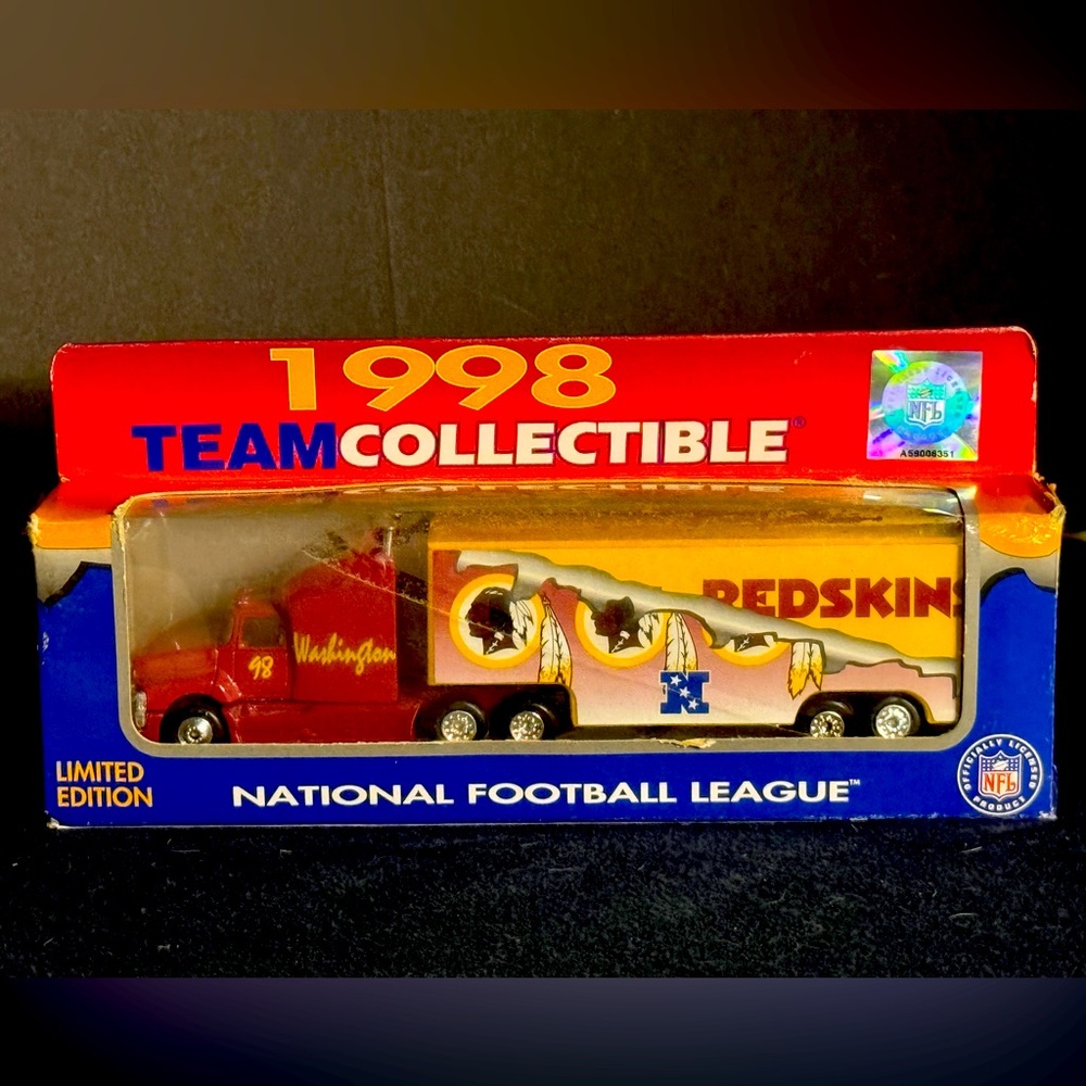 White Rose collectibles 1:64 NFL limited edition 1998 Redskins